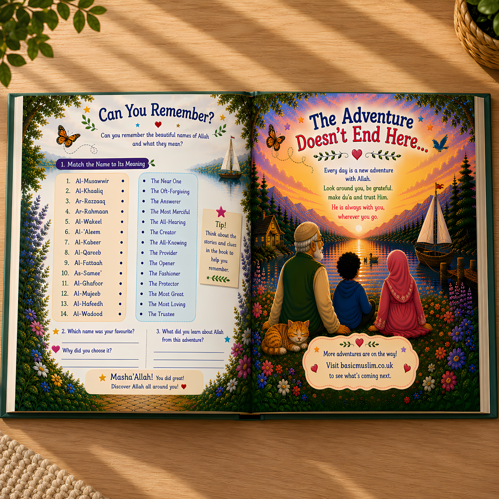 Maryam and Yusuf's Journey Through Allah's Beautiful Names