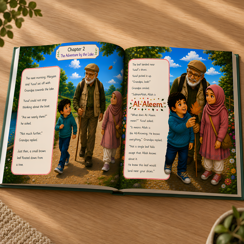 Maryam and Yusuf's Journey Through Allah's Beautiful Names